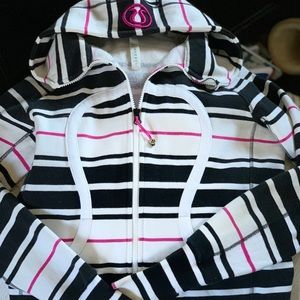 Lululemon Striped Scuba Sweatshirt